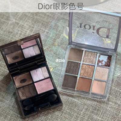 Dior眼影色号