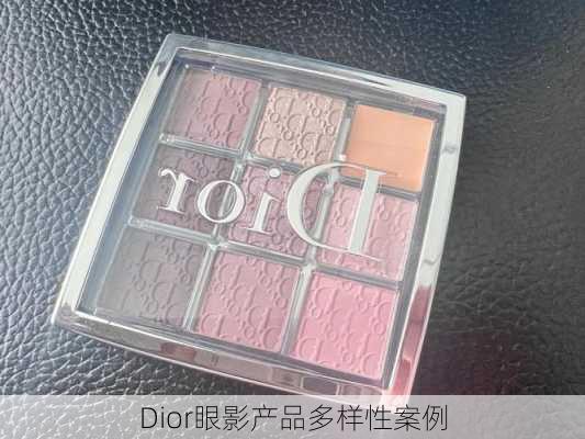 Dior眼影产品多样性案例