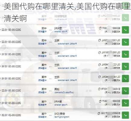 美国代购在哪里清关,美国代购在哪里清关啊