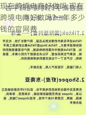 现在跨境电商好做吗,现在跨境电商好做吗?一年多少钱的官网费