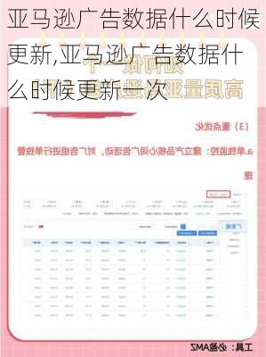亚马逊广告数据什么时候更新,亚马逊广告数据什么时候更新一次