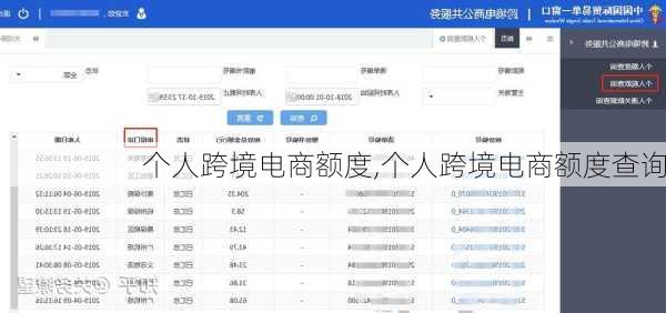 个人跨境电商额度,个人跨境电商额度查询