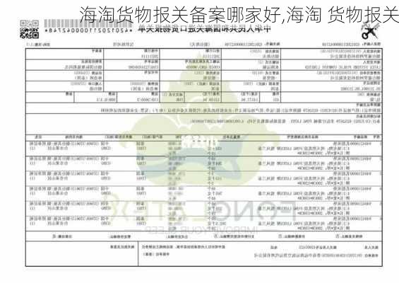 海淘货物报关备案哪家好,海淘 货物报关