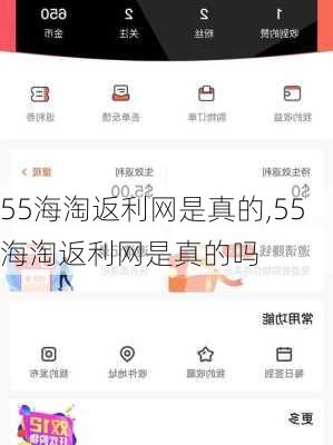 55海淘返利网是真的,55海淘返利网是真的吗