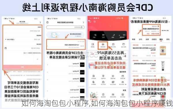 如何海淘包包小程序,如何海淘包包小程序赚钱