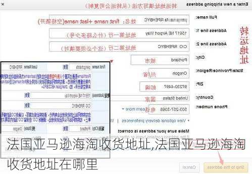 法国亚马逊海淘收货地址,法国亚马逊海淘收货地址在哪里
