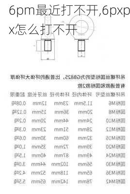 6pm最近打不开,6pxpx怎么打不开