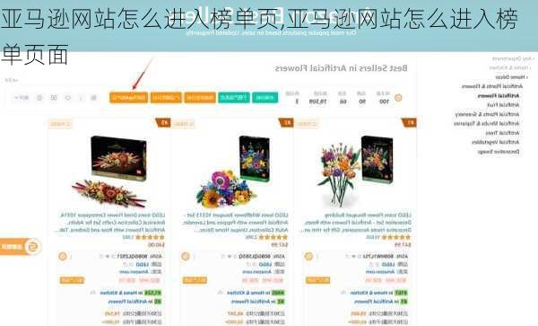 亚马逊网站怎么进入榜单页,亚马逊网站怎么进入榜单页面