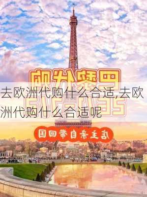 去欧洲代购什么合适,去欧洲代购什么合适呢