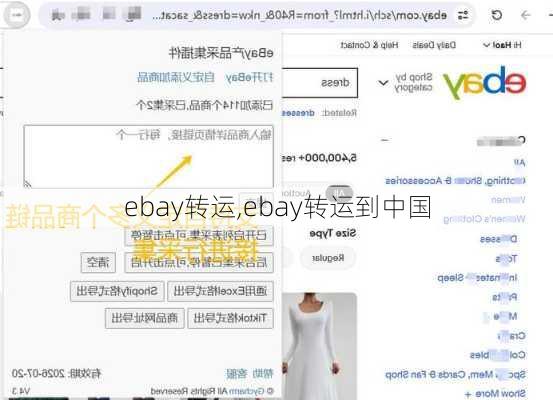 ebay转运,ebay转运到中国