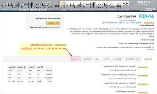亚马逊店铺id怎么看,亚马逊店铺id怎么看的