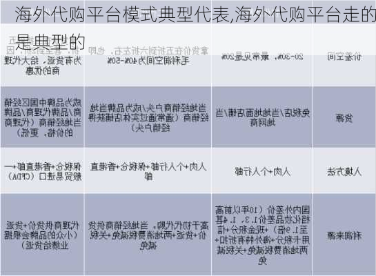 海外代购平台模式典型代表,海外代购平台走的是典型的